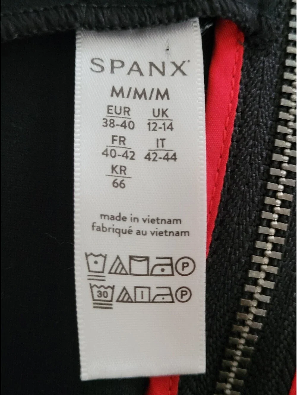 Spanx The Perfect Sheath in Classic Black Ponte Sleeveless Dress Med Bodycon